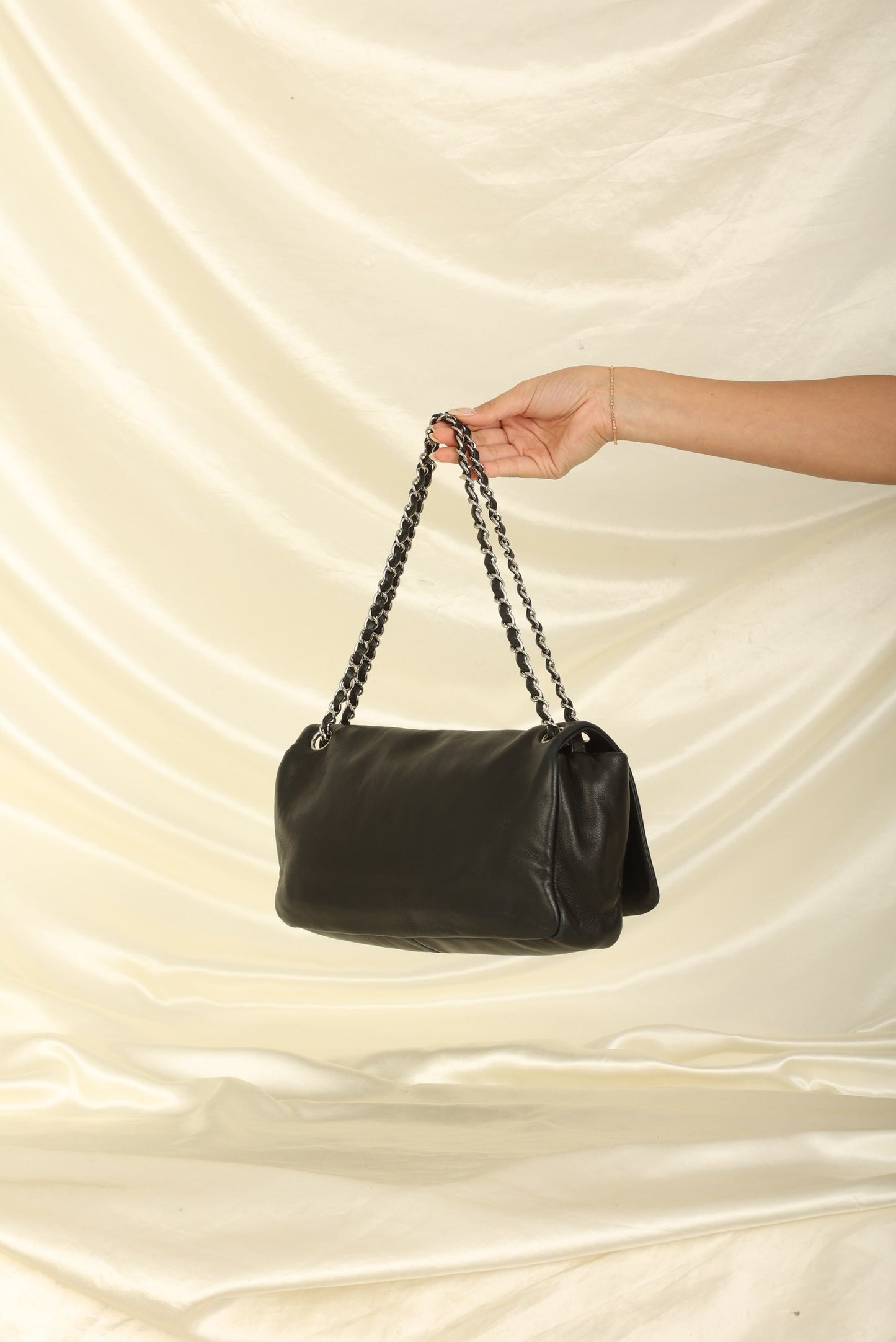 Chanel 2008 Lambskin Coco Mark Flap