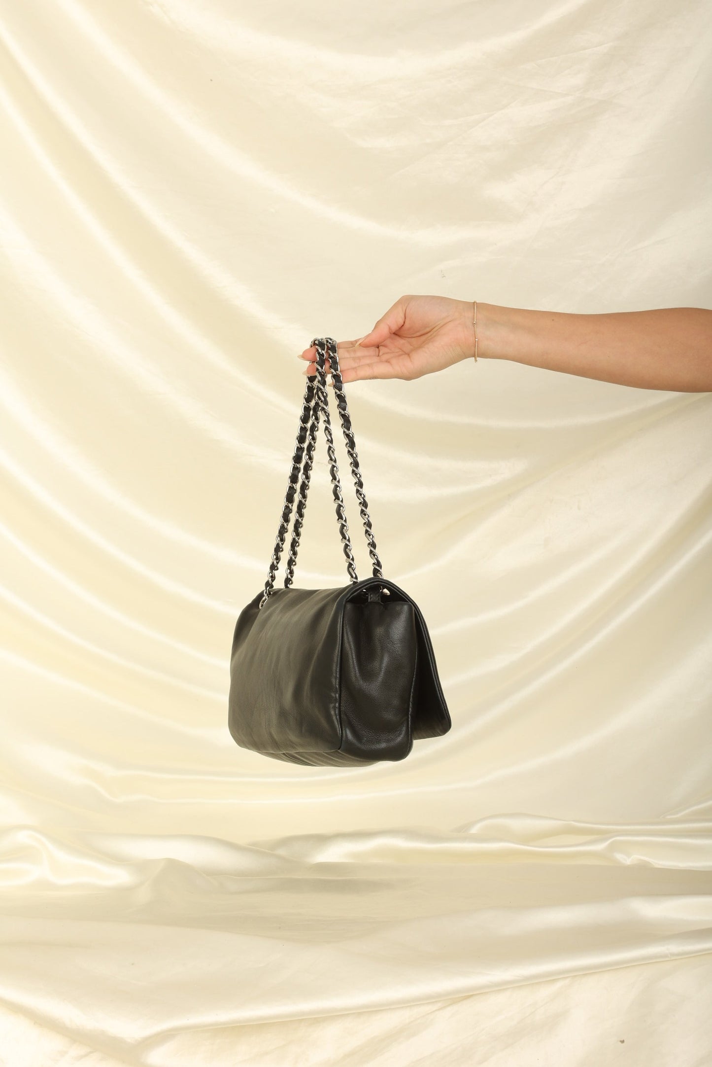 Chanel 2008 Lambskin Coco Mark Flap