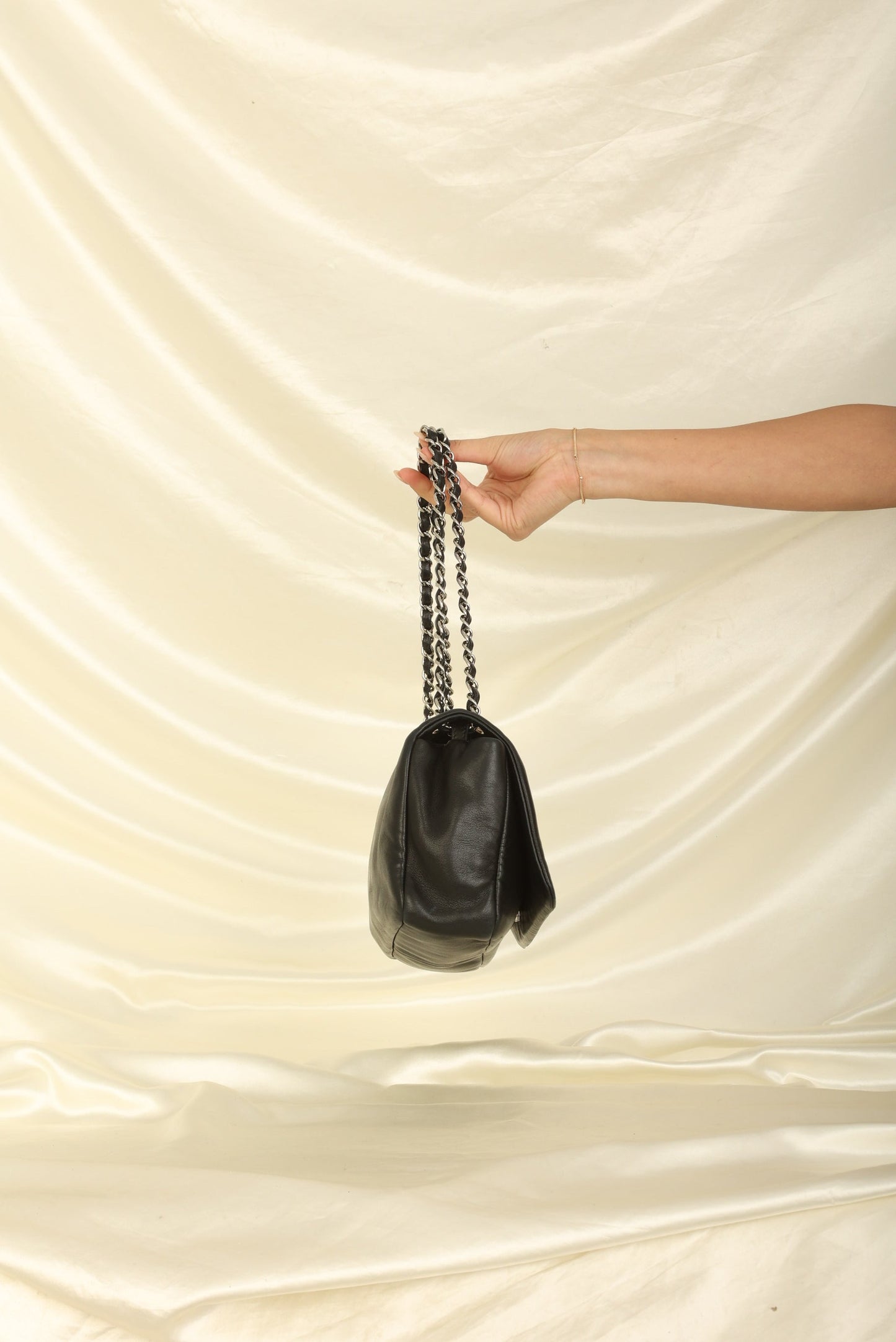 Chanel 2008 Lambskin Coco Mark Flap
