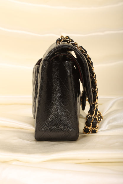 Chanel 2020 Caviar Small Double Flap