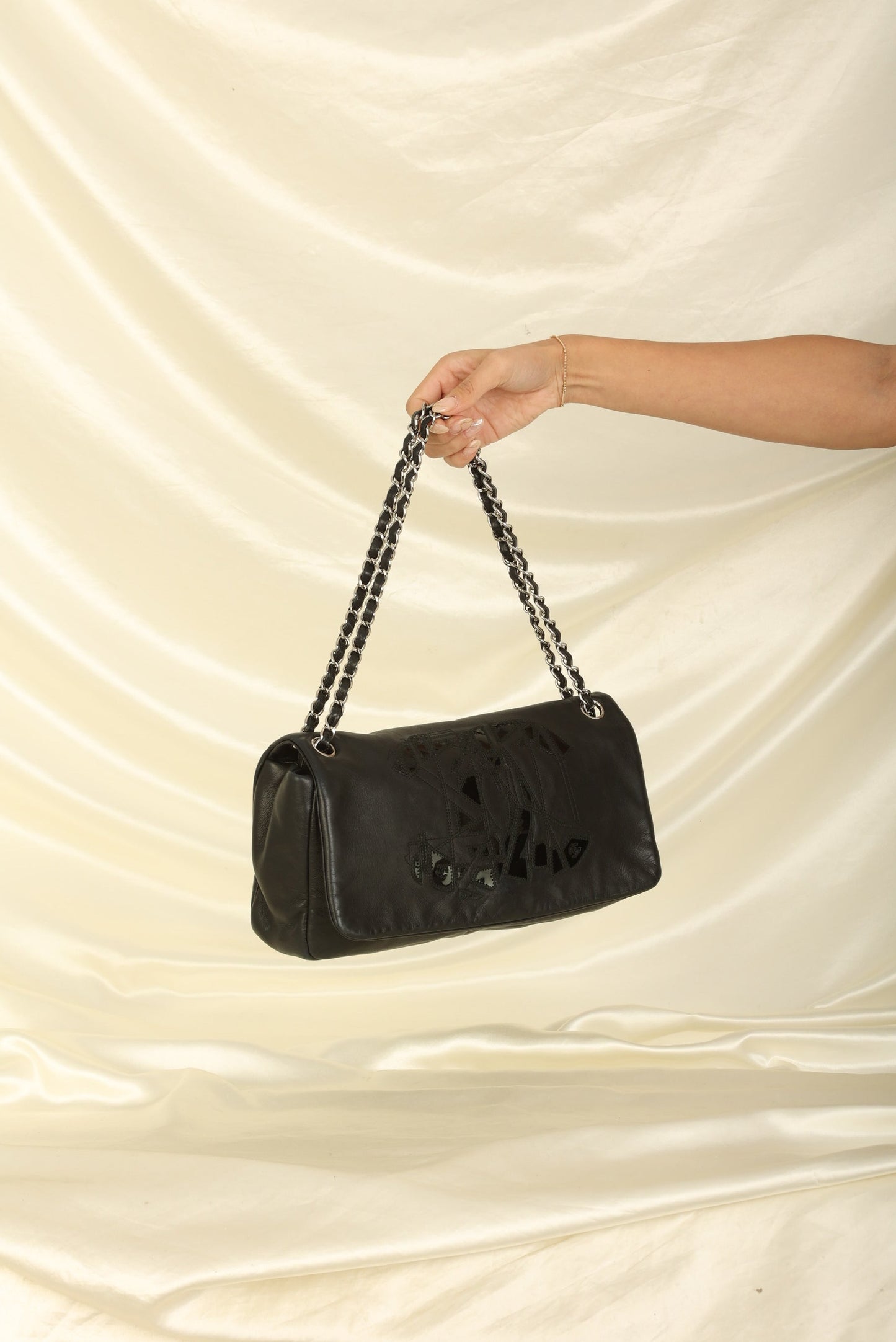 Chanel 2008 Lambskin Coco Mark Flap