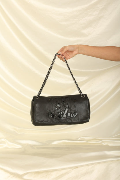 Chanel 2008 Lambskin Coco Mark Flap