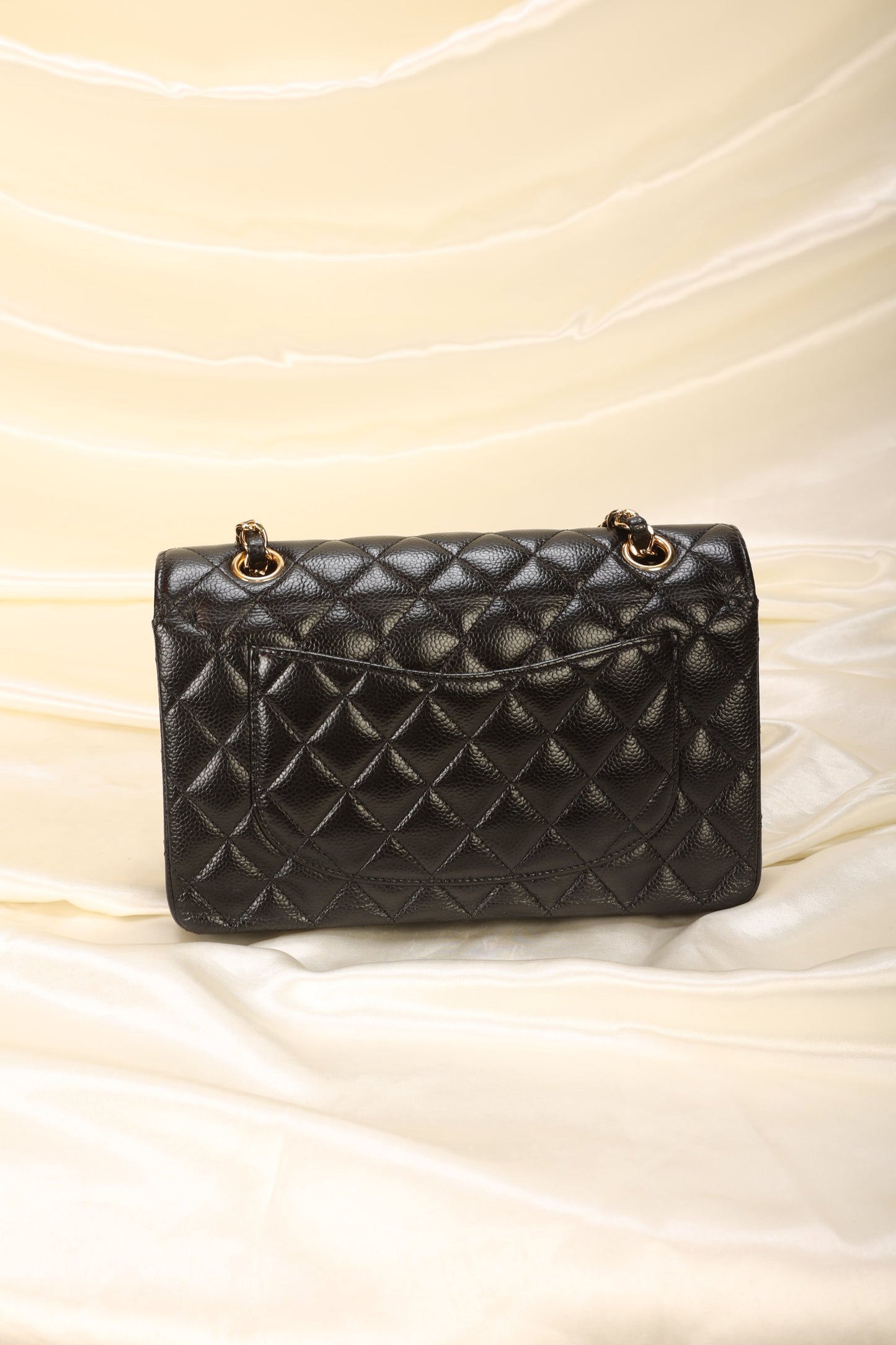 Chanel 2020 Caviar Small Double Flap