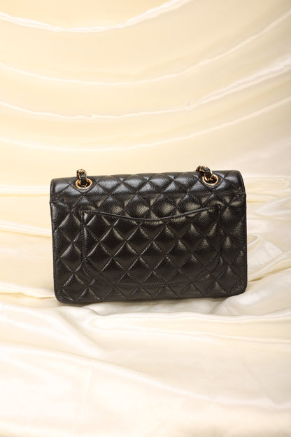 Chanel 2020 Caviar Small Double Flap
