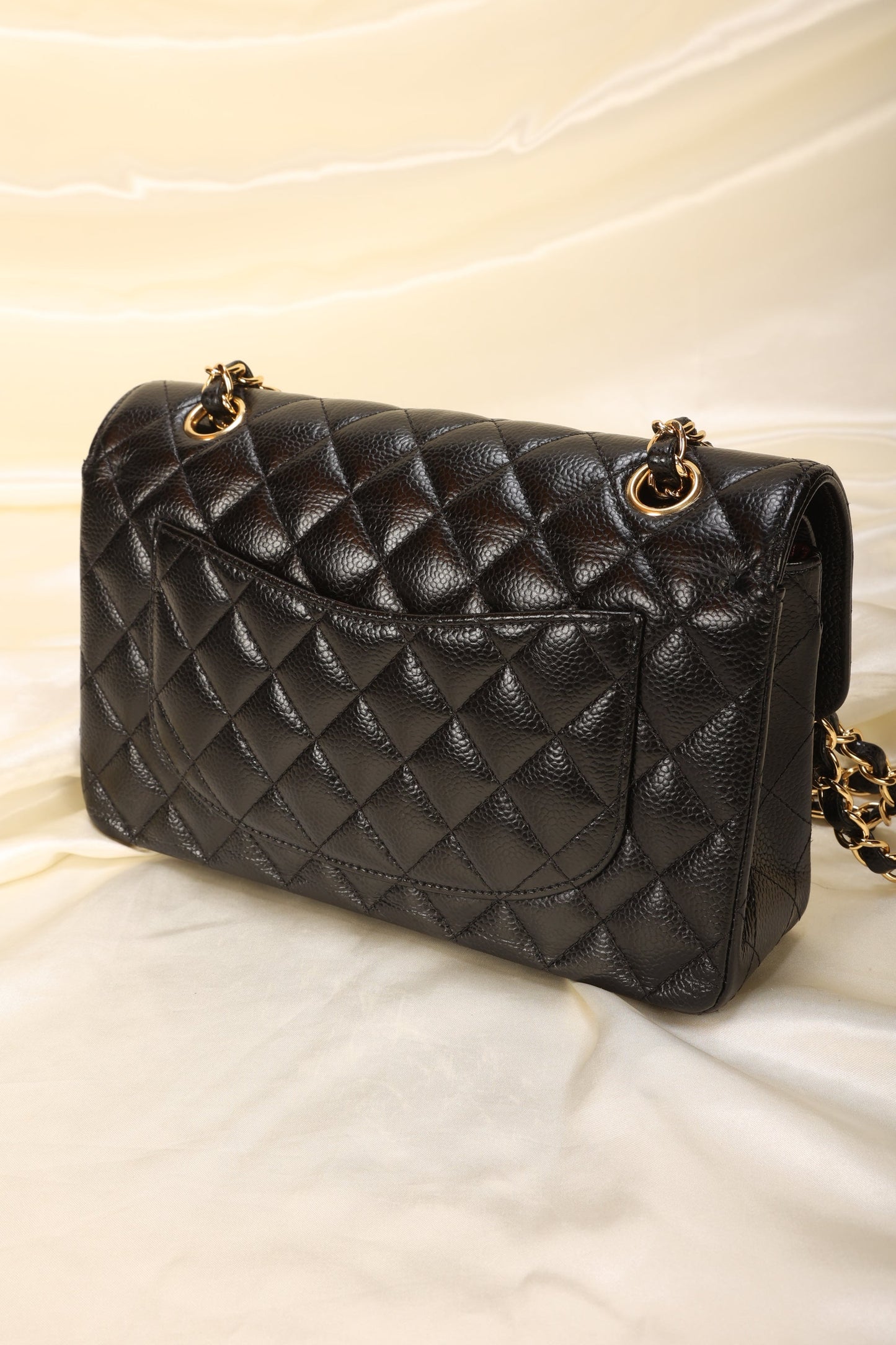 Chanel 2020 Caviar Small Double Flap