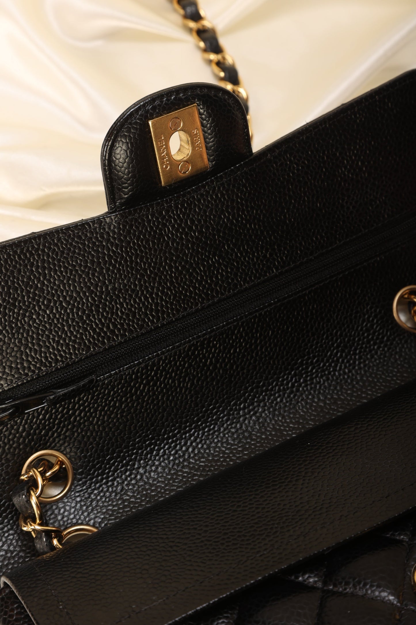 Chanel 2020 Caviar Small Double Flap