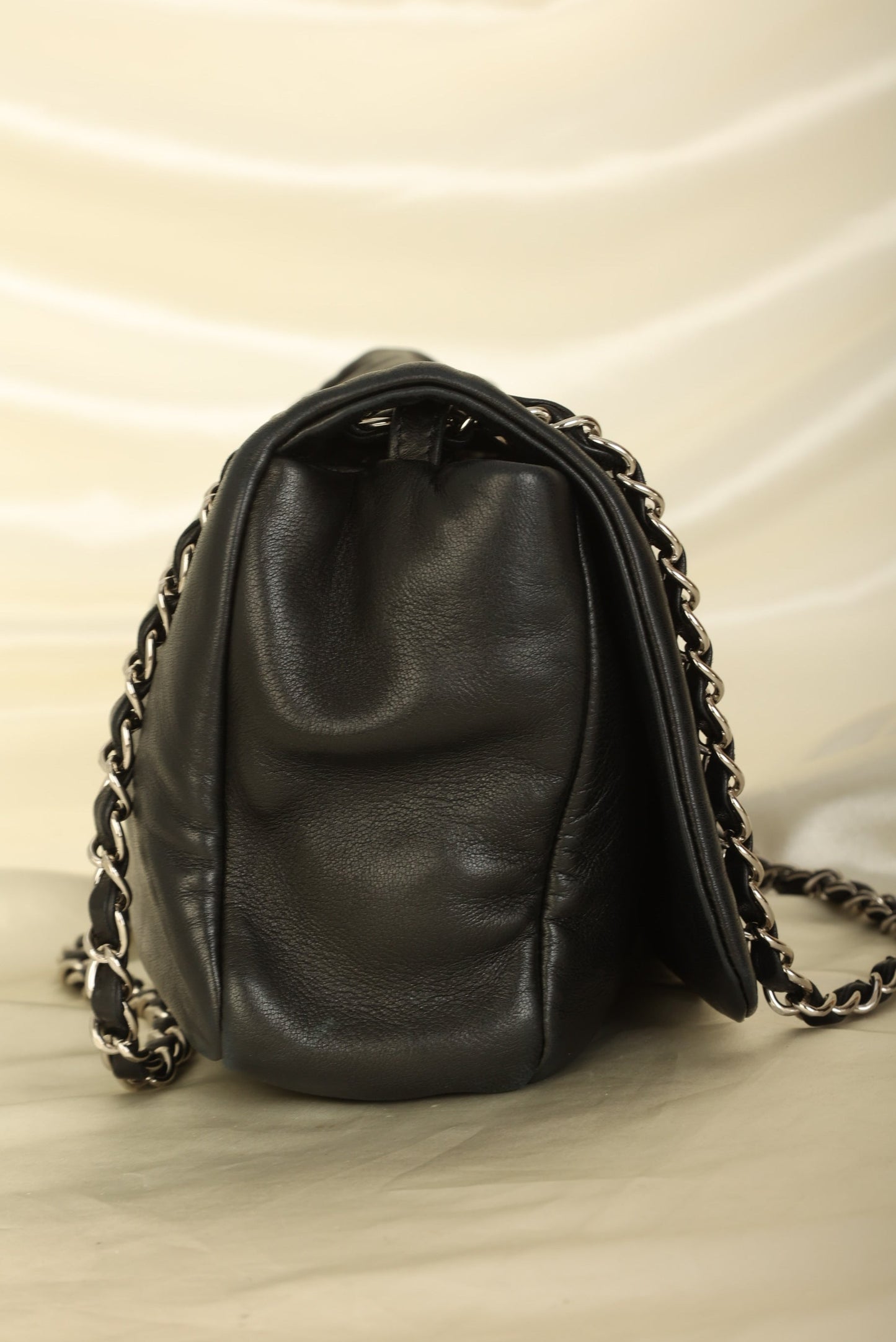 Chanel 2008 Lambskin Coco Mark Flap