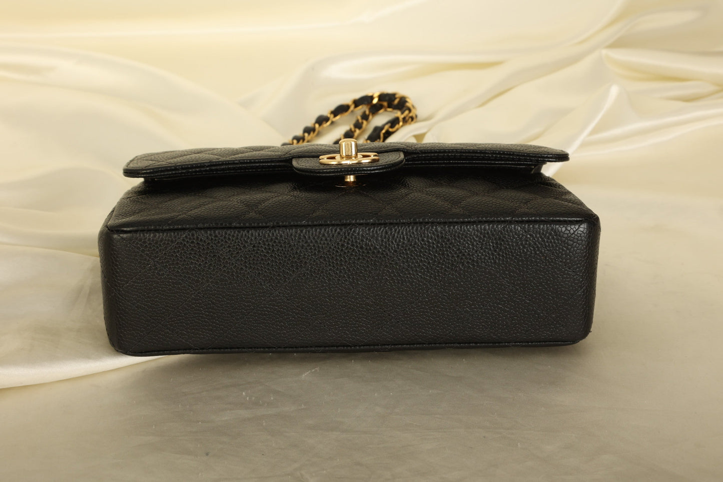 Chanel 2003 Caviar Small Double Flap