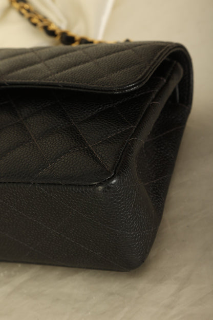 Chanel 2003 Caviar Small Double Flap