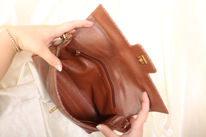 Chanel Caviar Iridescent Flap Bag