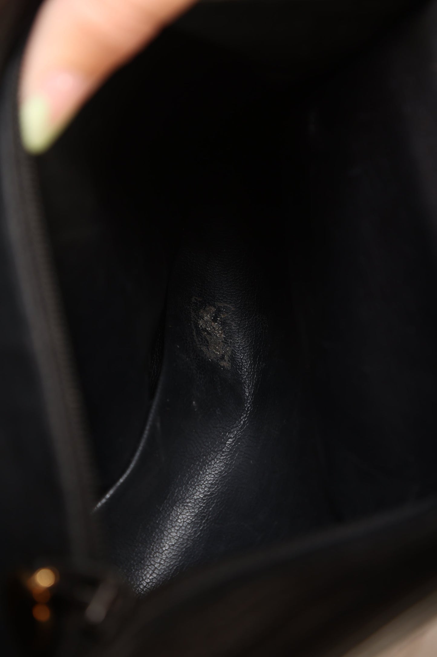 Chanel Caviar Logo Tote