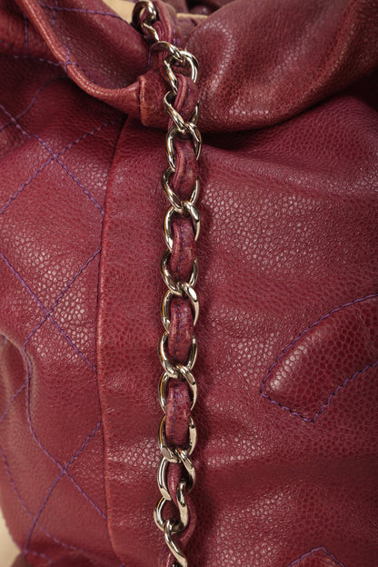 Chanel Caviar Drawstring Tote