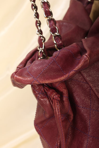 Chanel Caviar Drawstring Tote