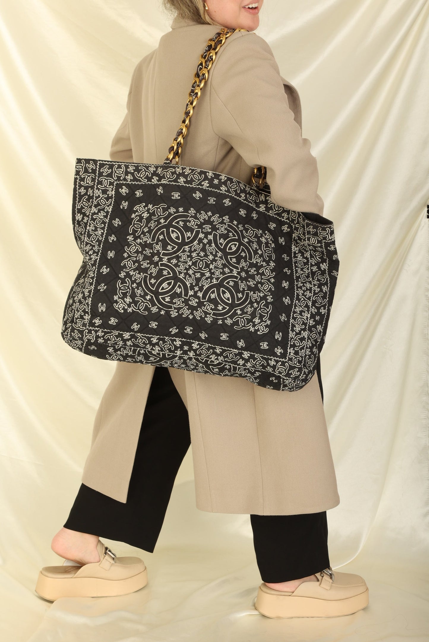 Extremely Rare Chanel Bandana Tote
