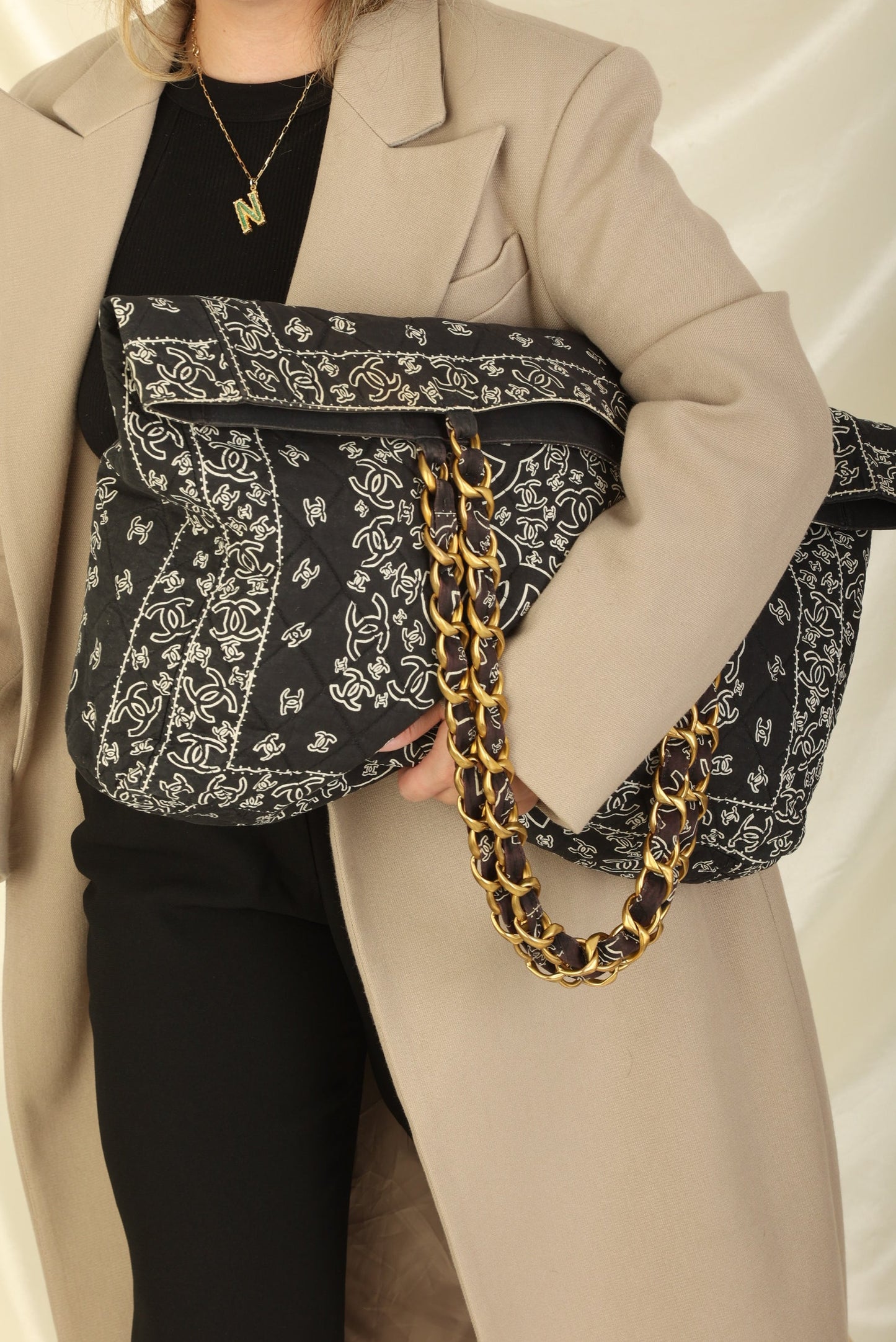 Extremely Rare Chanel Bandana Tote