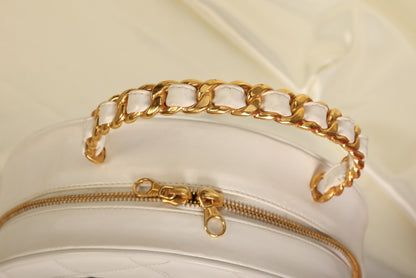 Chanel Patent Coco Circle Top Handle
