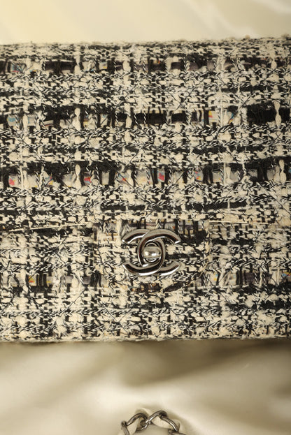 Chanel 2003 Tweed Double Flap