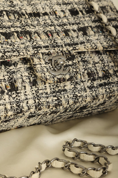 Chanel 2003 Tweed Double Flap