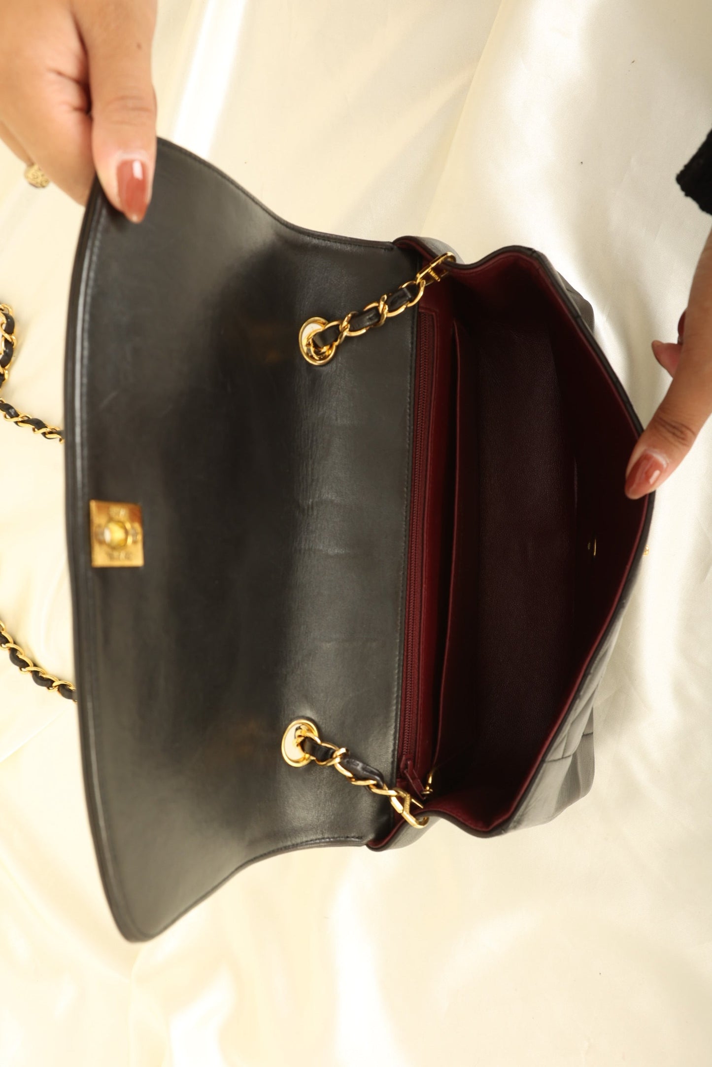 Chanel 1994 Lambskin Medium Diana