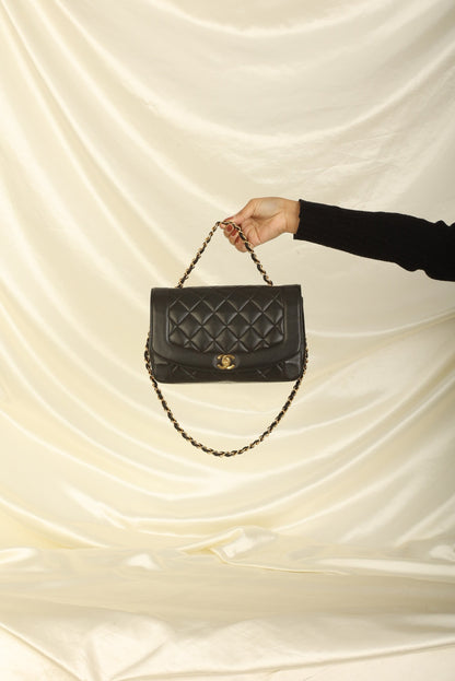 Chanel 1994 Lambskin Medium Diana