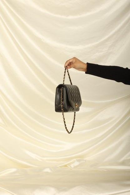 Chanel 1994 Lambskin Medium Diana