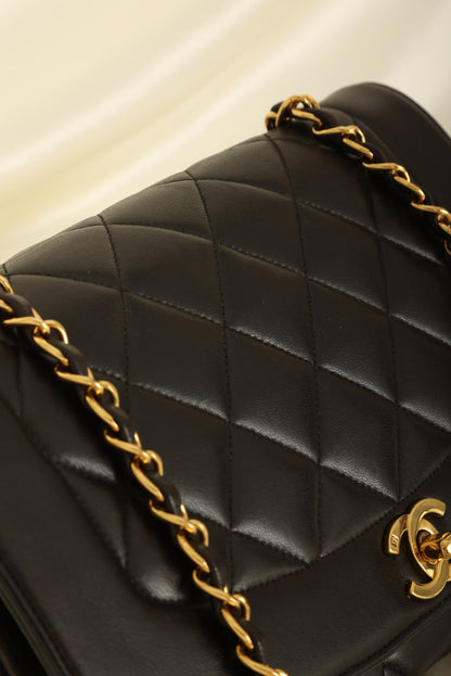 Chanel 1994 Lambskin Medium Diana