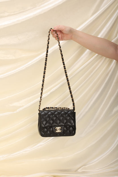 Chanel Caviar Mini Square Flap