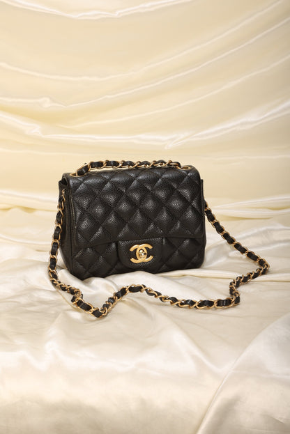 Chanel Caviar Mini Square Flap