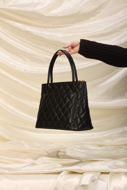 Chanel Caviar Medallion Tote