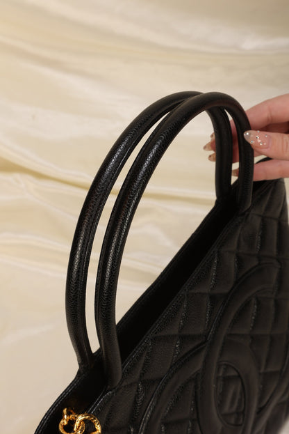 Chanel Caviar Medallion Tote