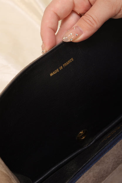 Extremely Rare Chanel Suede Full Flap