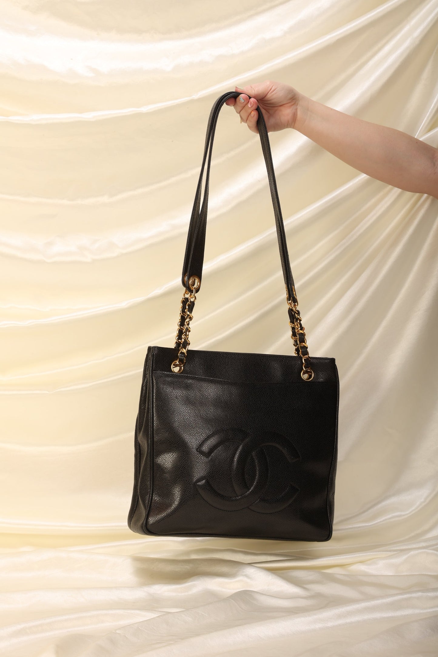 Chanel Caviar Double-Sided Tote