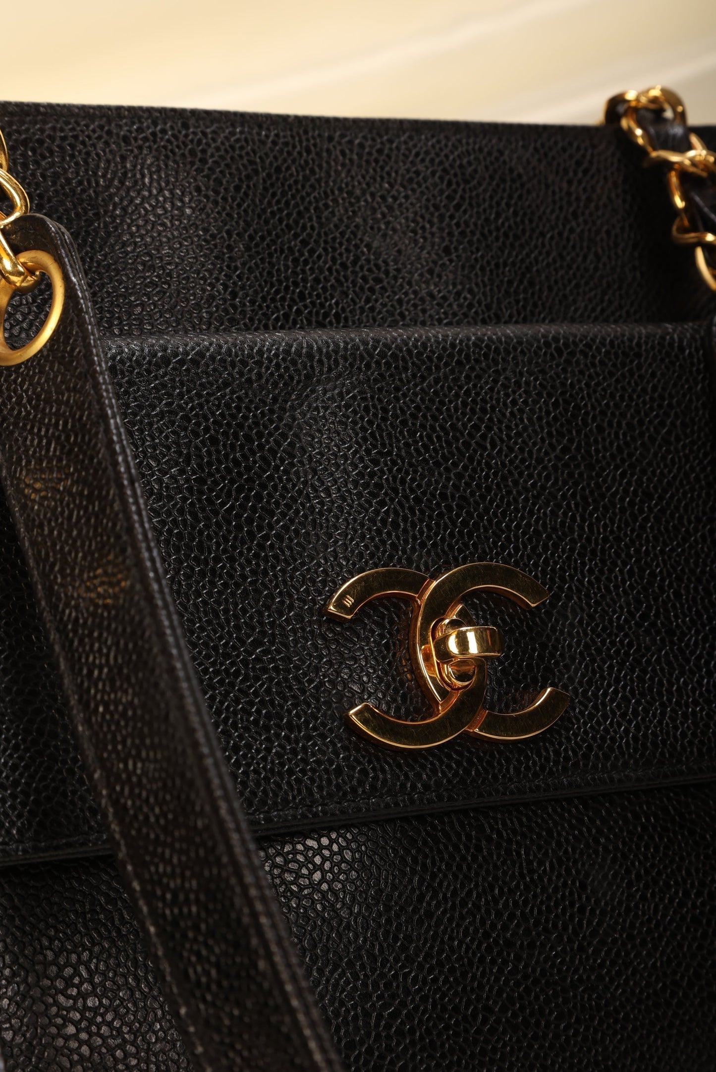 Chanel Caviar Double-Sided Tote