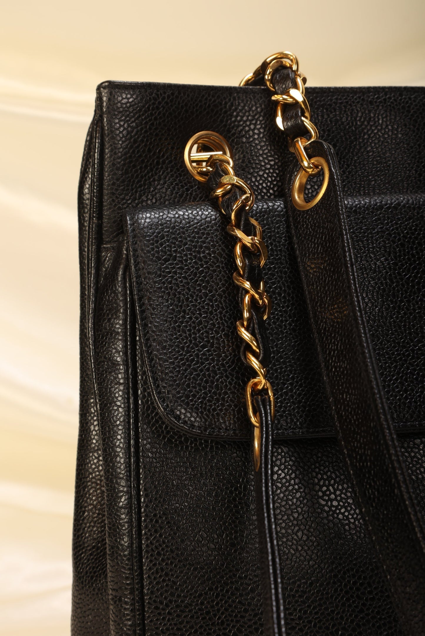 Chanel Caviar Double-Sided Tote