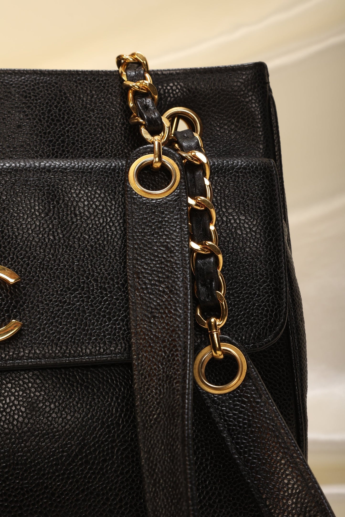Chanel Caviar Double-Sided Tote