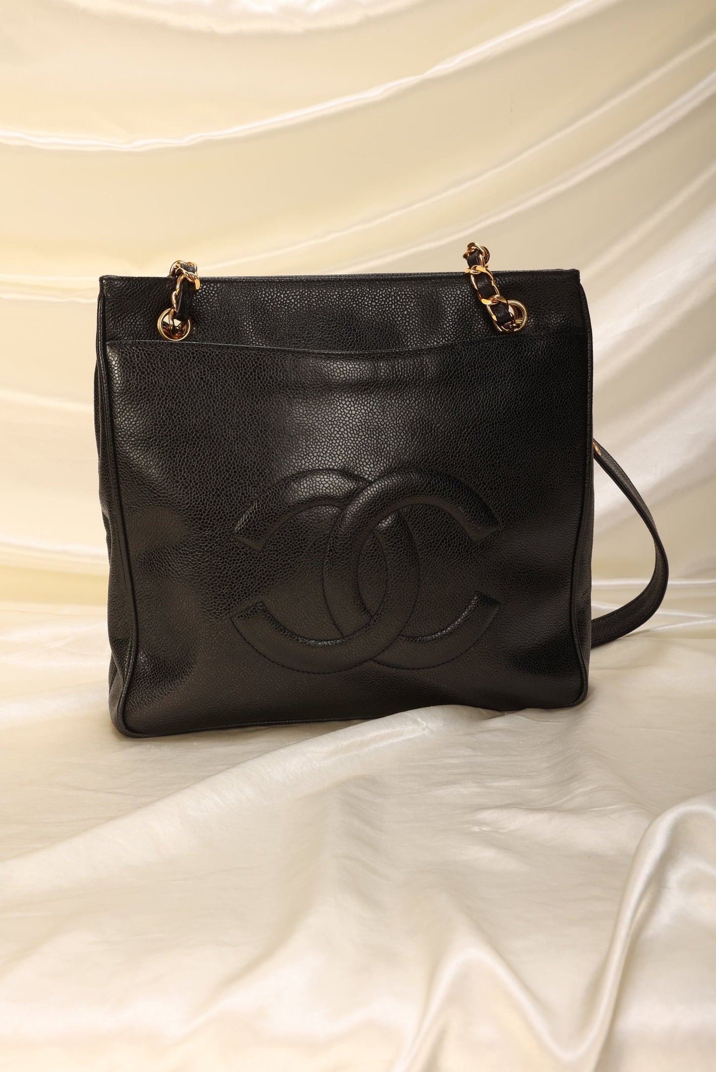 Chanel Caviar Double-Sided Tote