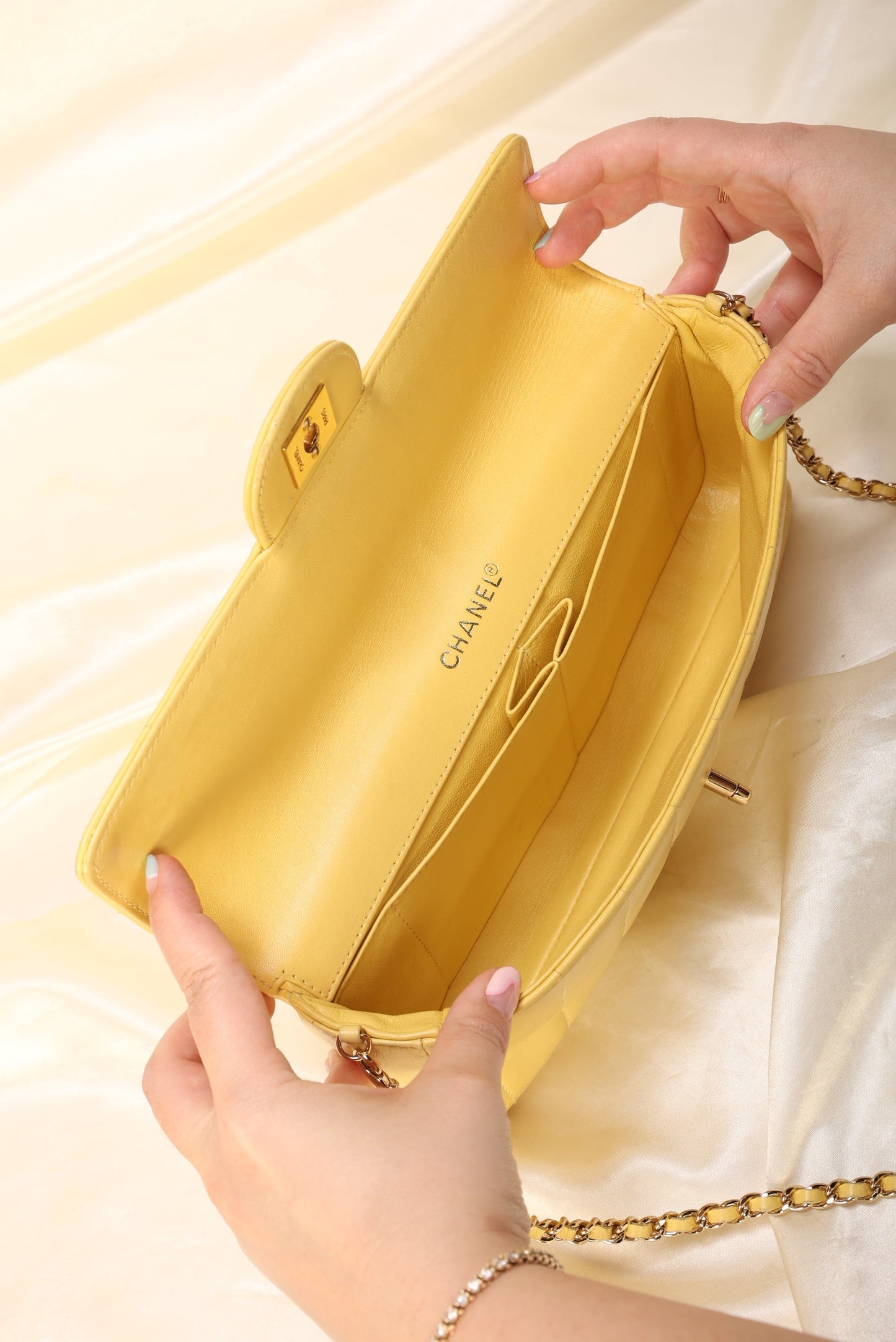 Chanel Yellow Chocolate Bar