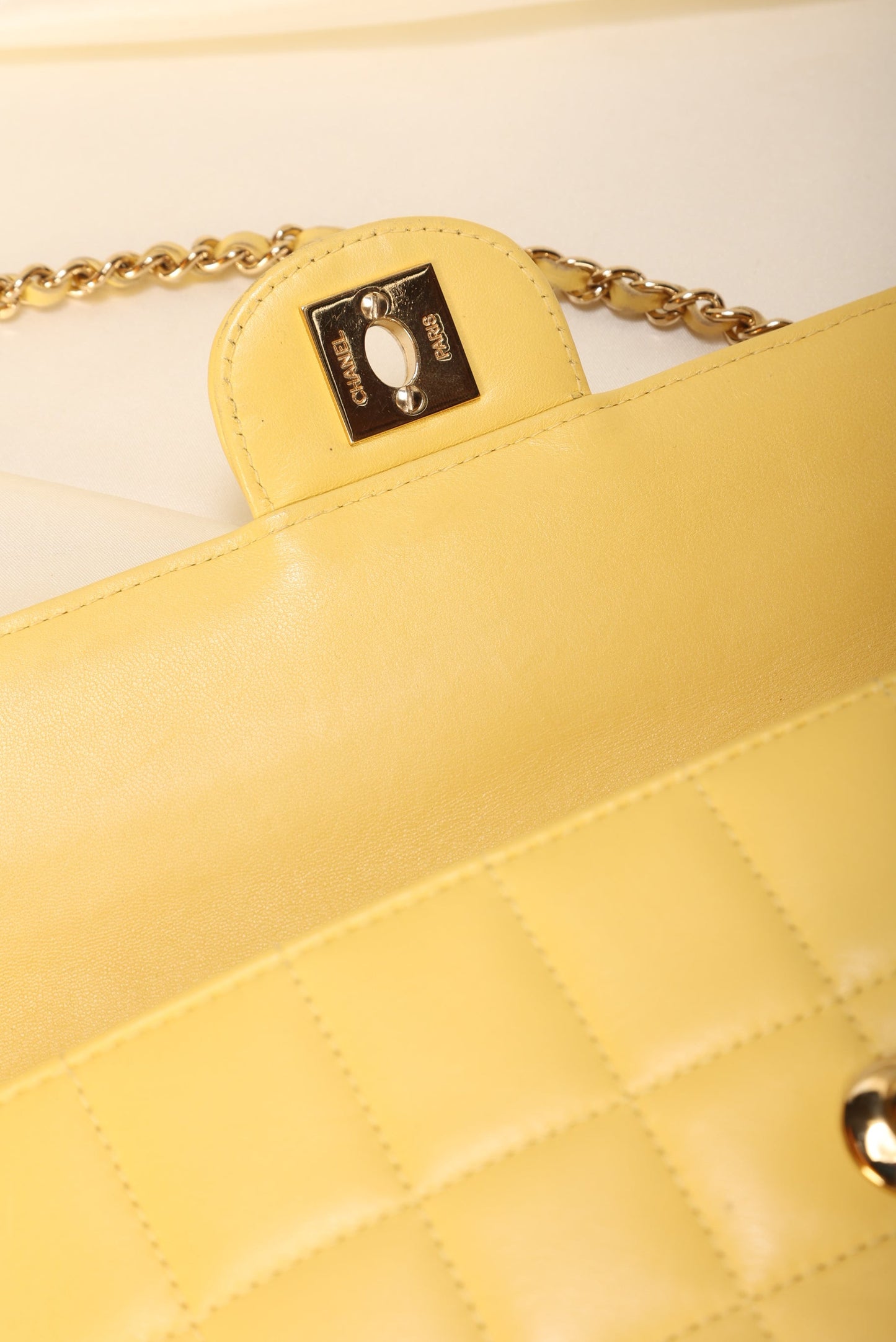 Chanel Yellow Chocolate Bar
