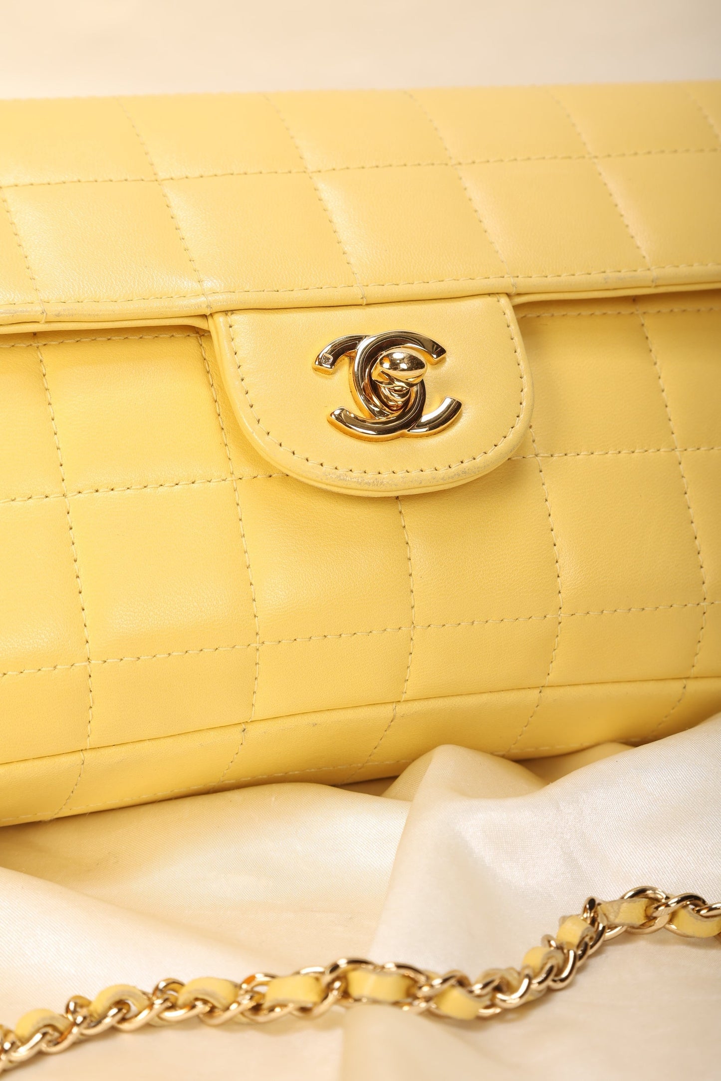 Chanel Yellow Chocolate Bar
