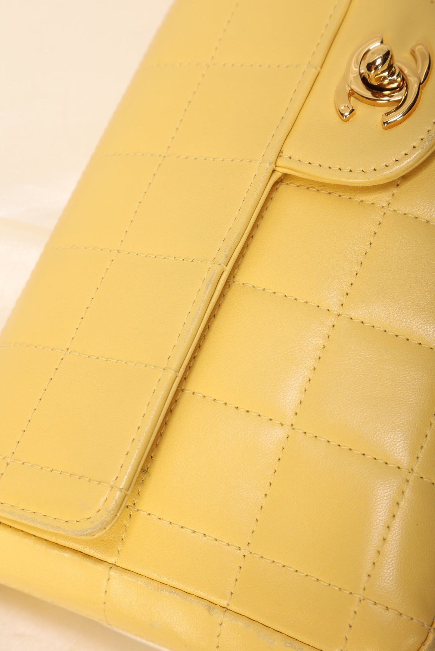Chanel Yellow Chocolate Bar