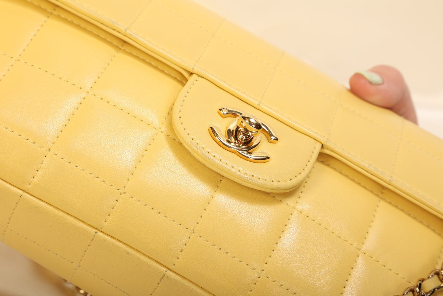 Chanel Yellow Chocolate Bar
