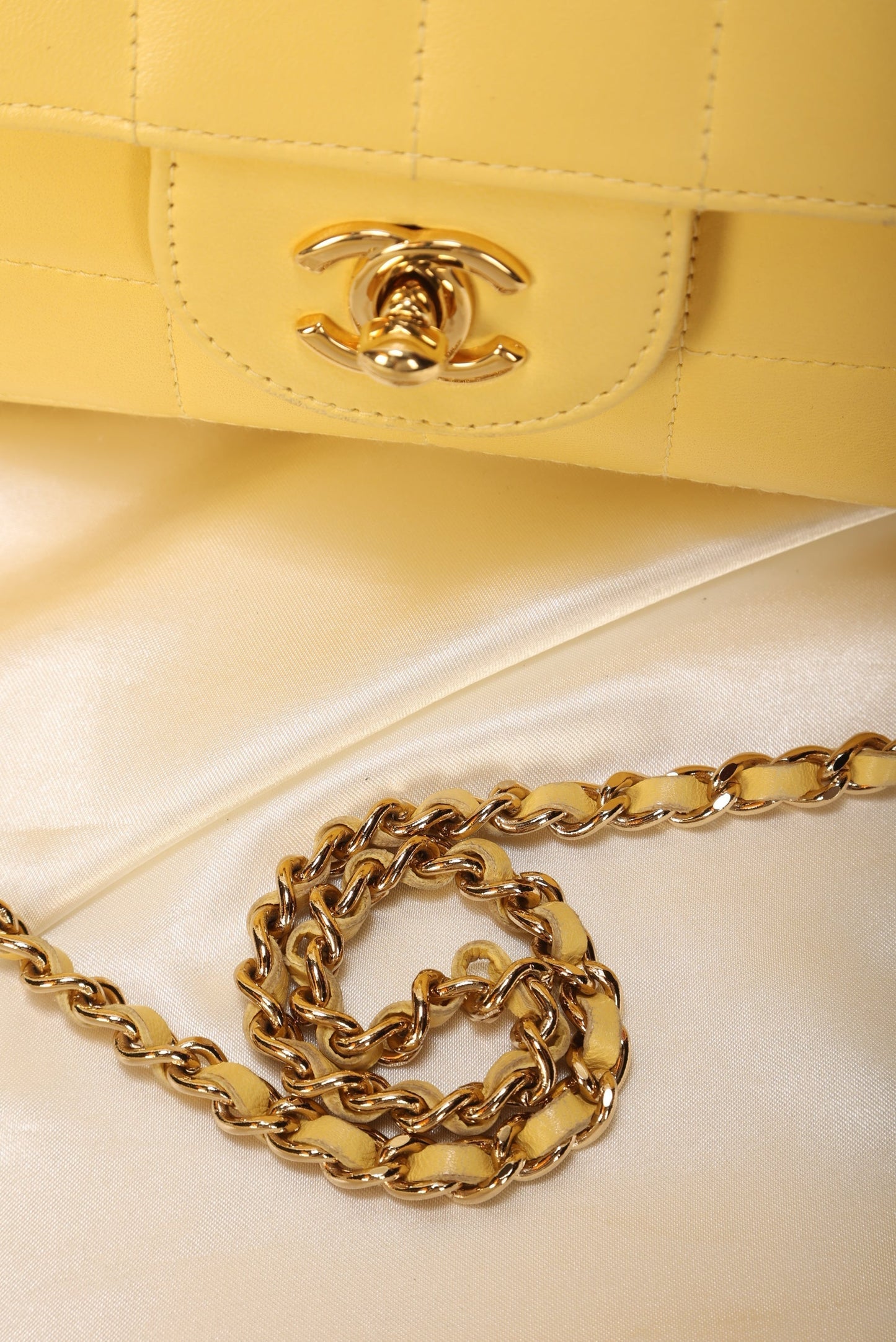 Chanel Yellow Chocolate Bar