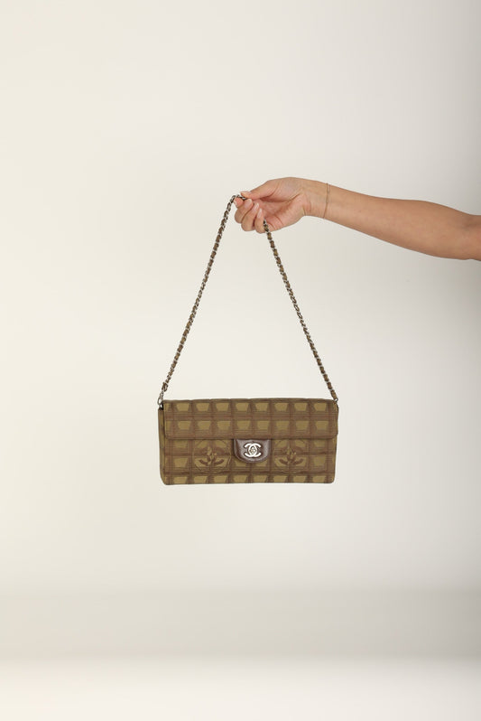 Chanel 2002 Nylon Chocolate Bar East West