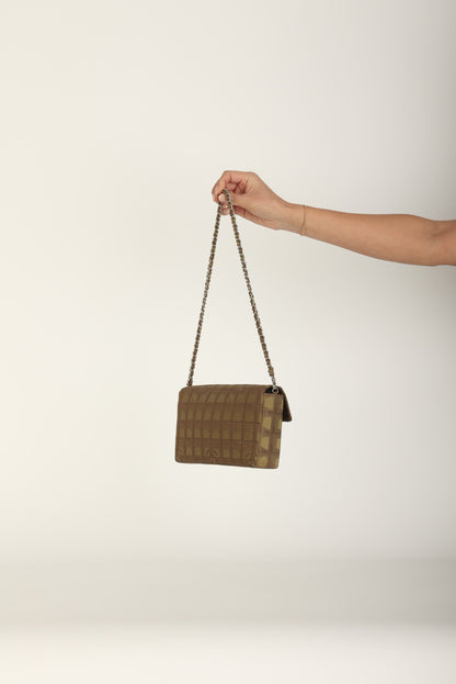 Chanel 2002 Nylon Chocolate Bar East West