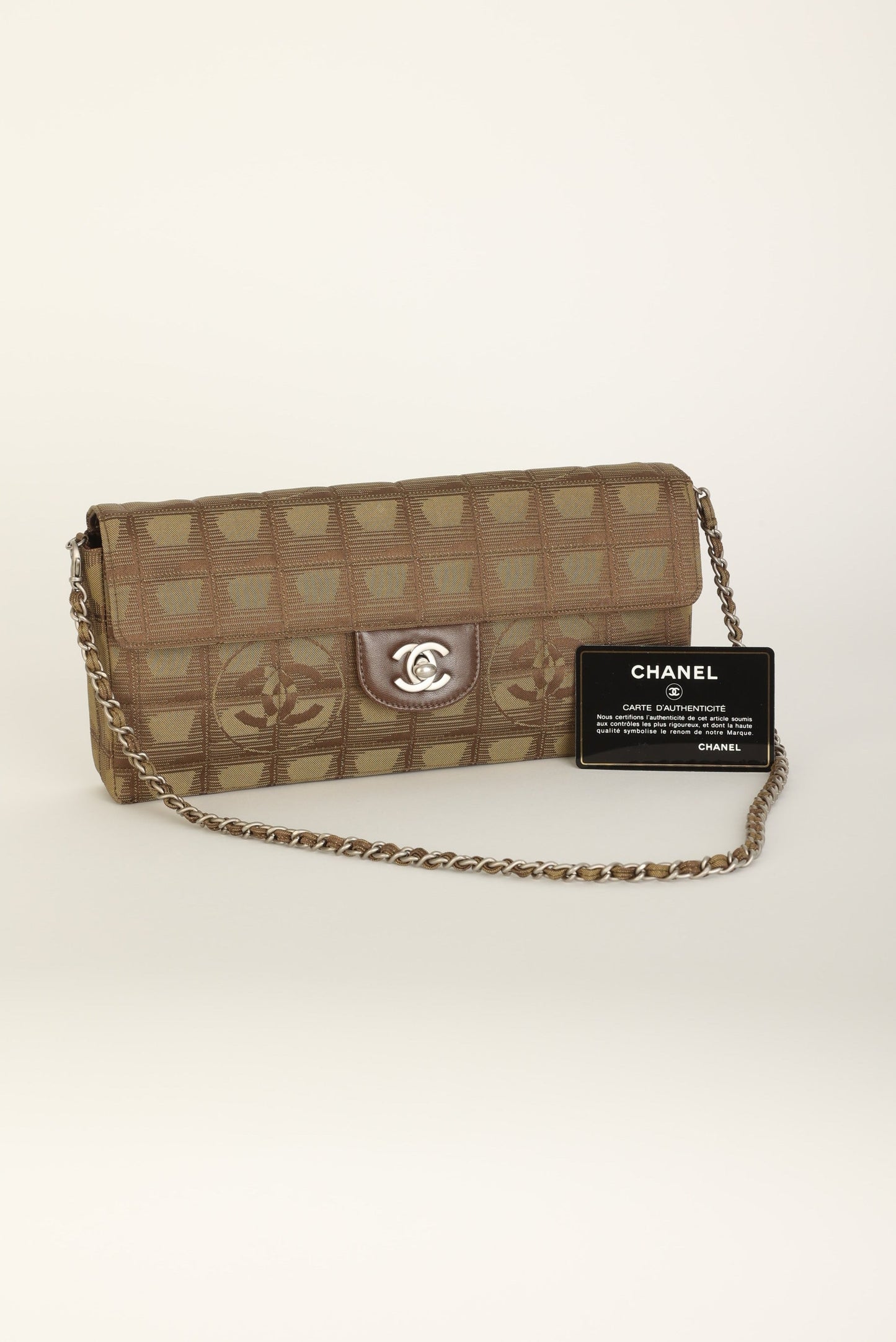 Chanel 2002 Nylon Chocolate Bar East West