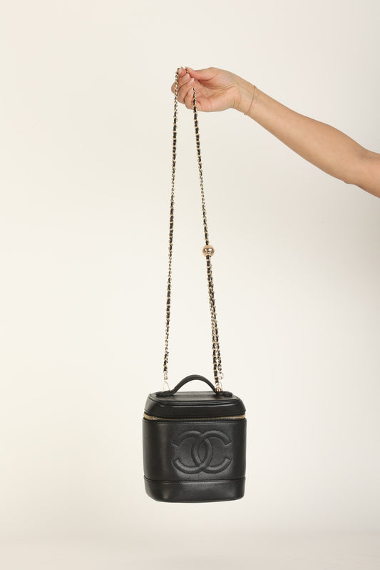Chanel Caviar Mini Vanity Bag