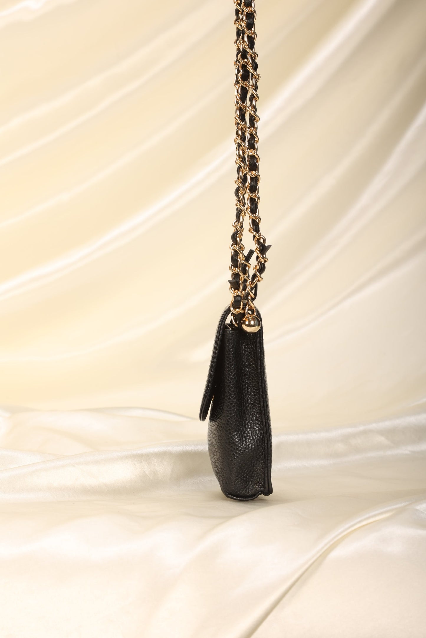 Chanel Caviar Micro Pouch Bag
