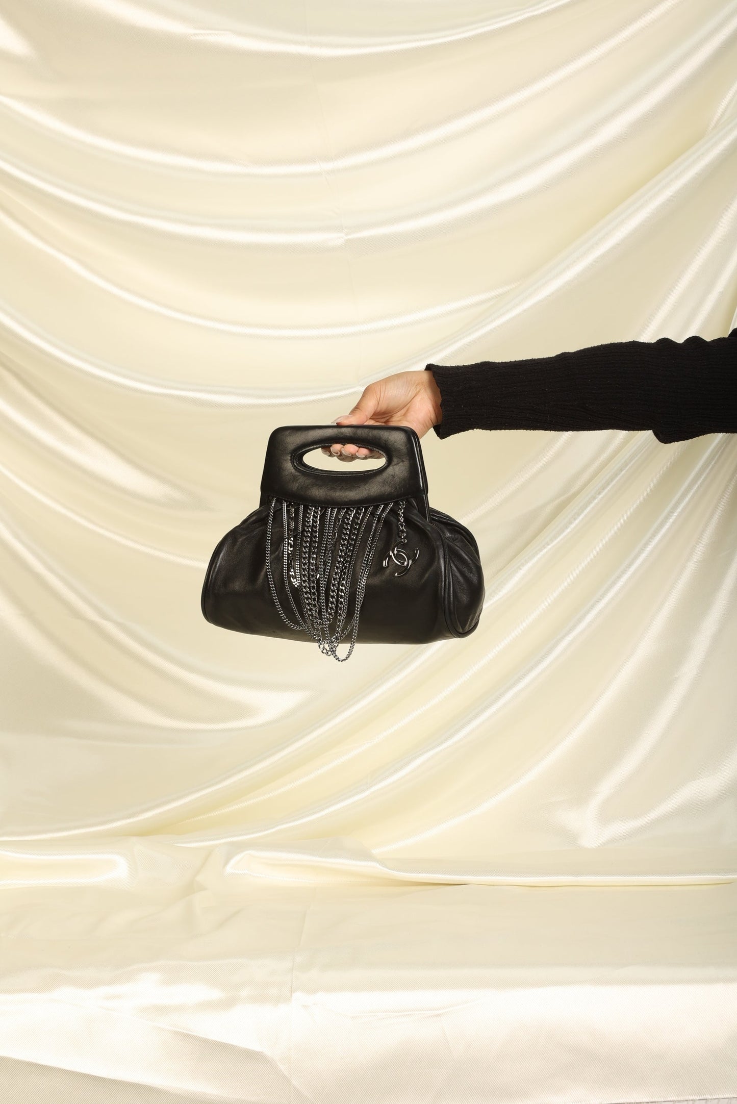 Extremely Rare Chanel Chain Handle Bag