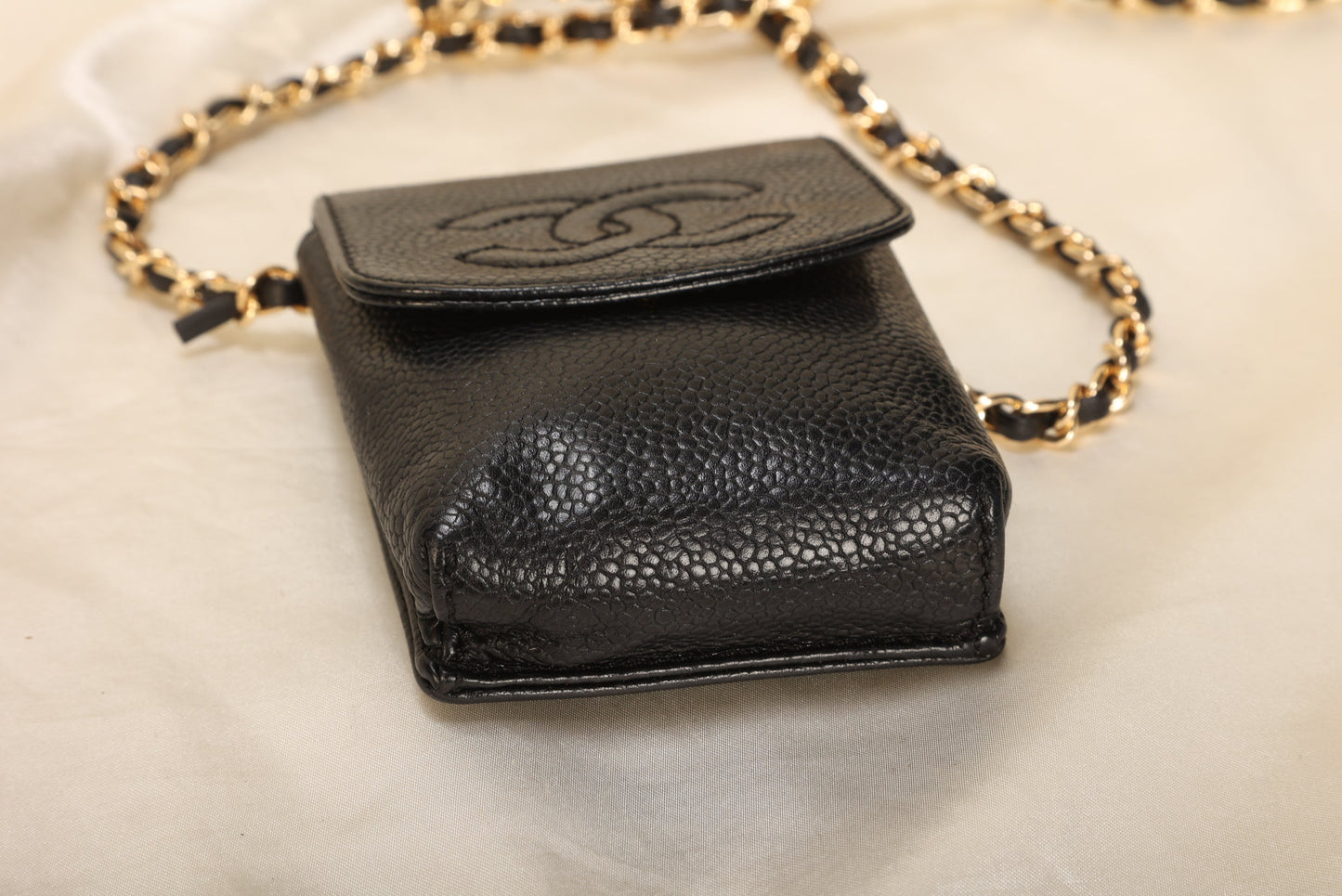 Chanel Caviar Micro Pouch Bag