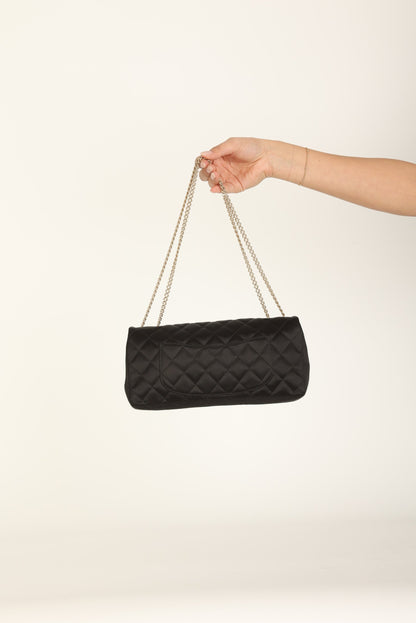 Extremely Rare Chanel 2008 Satin Gemstone East West